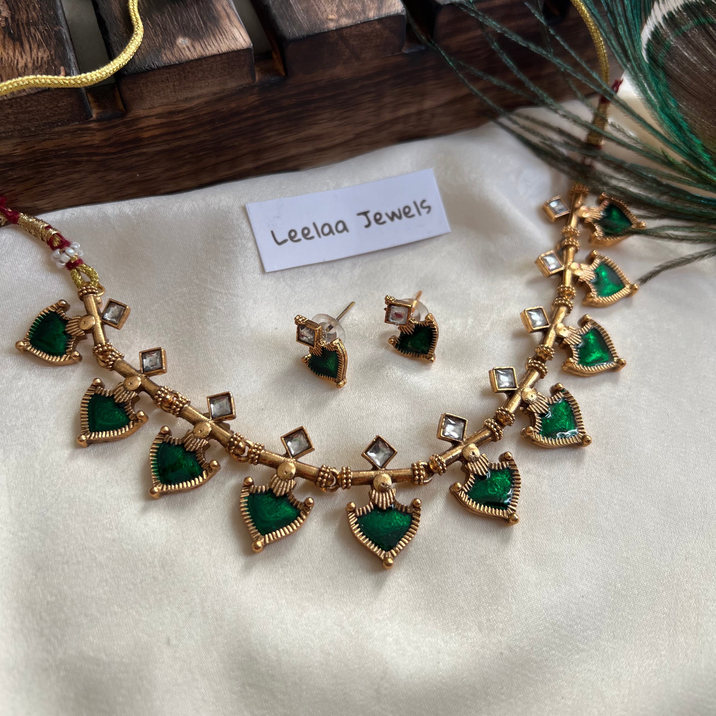 Palakka necklace set